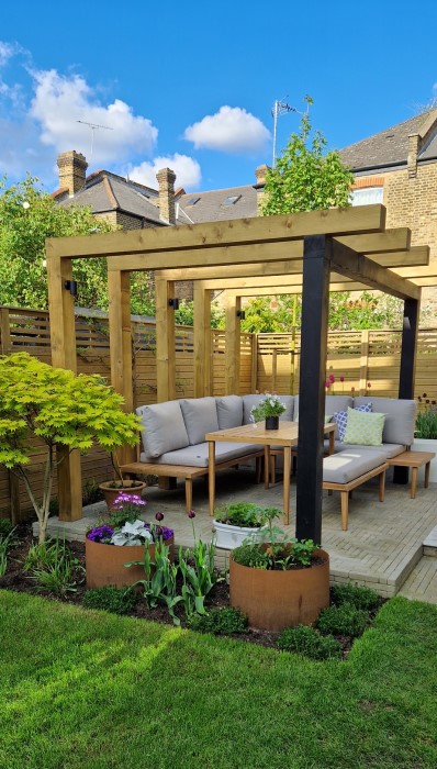 Oak Pergola